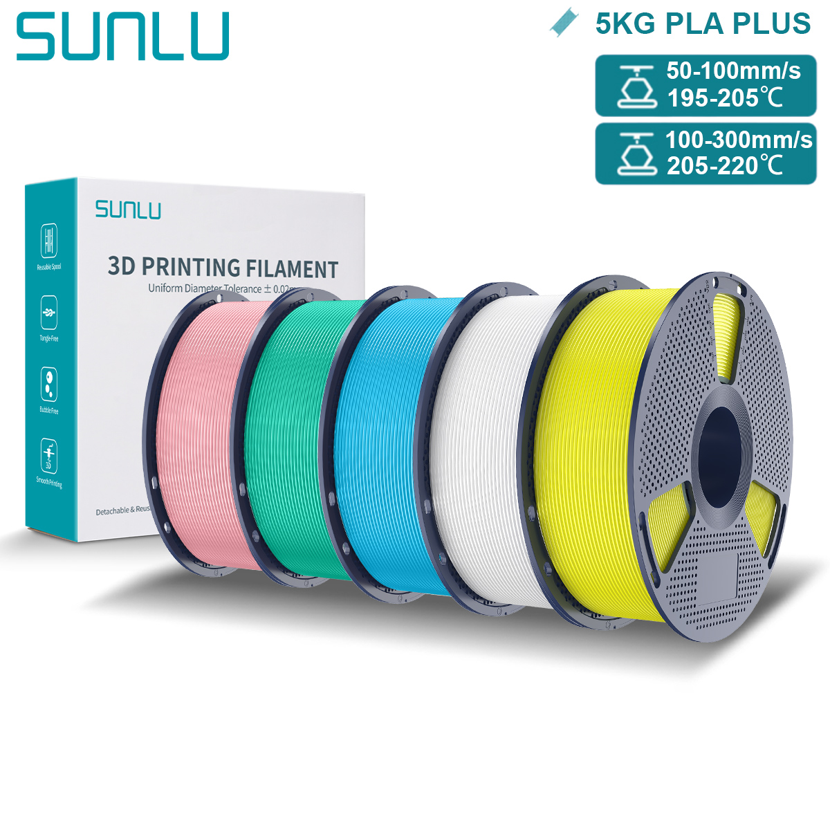 3D Printing Fdm - SUNLU Pla Plus 3D Filament 1.75mm