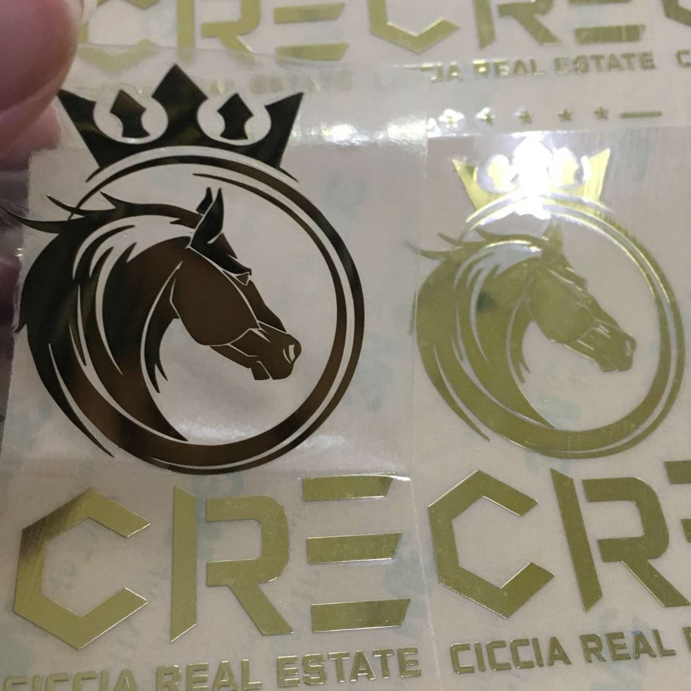 3D Printing Metal - Custom3D Metal Label Sticker Printing ,Metal