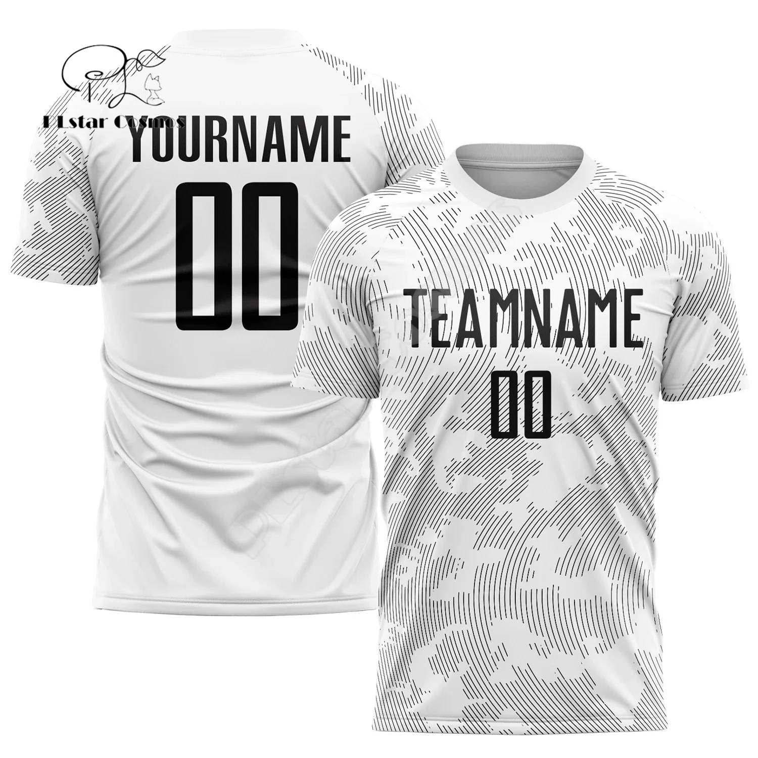 3D Printing Name - Custom Name Mesh Breathable Gradient Graffiti