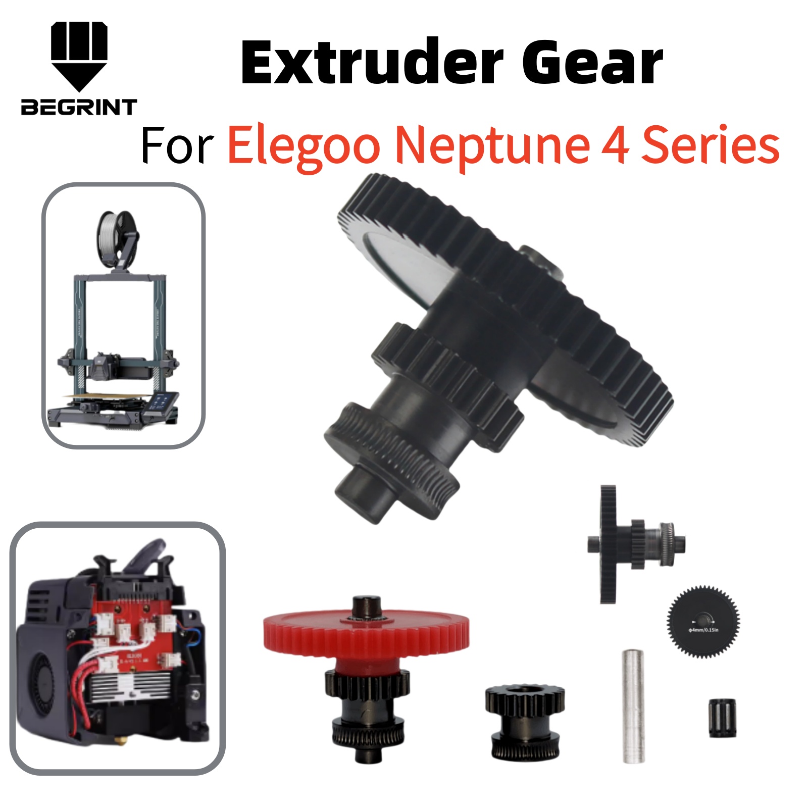 3D Printing Elegoo - For ELEGOO Neptune 4 Series Nanocoated