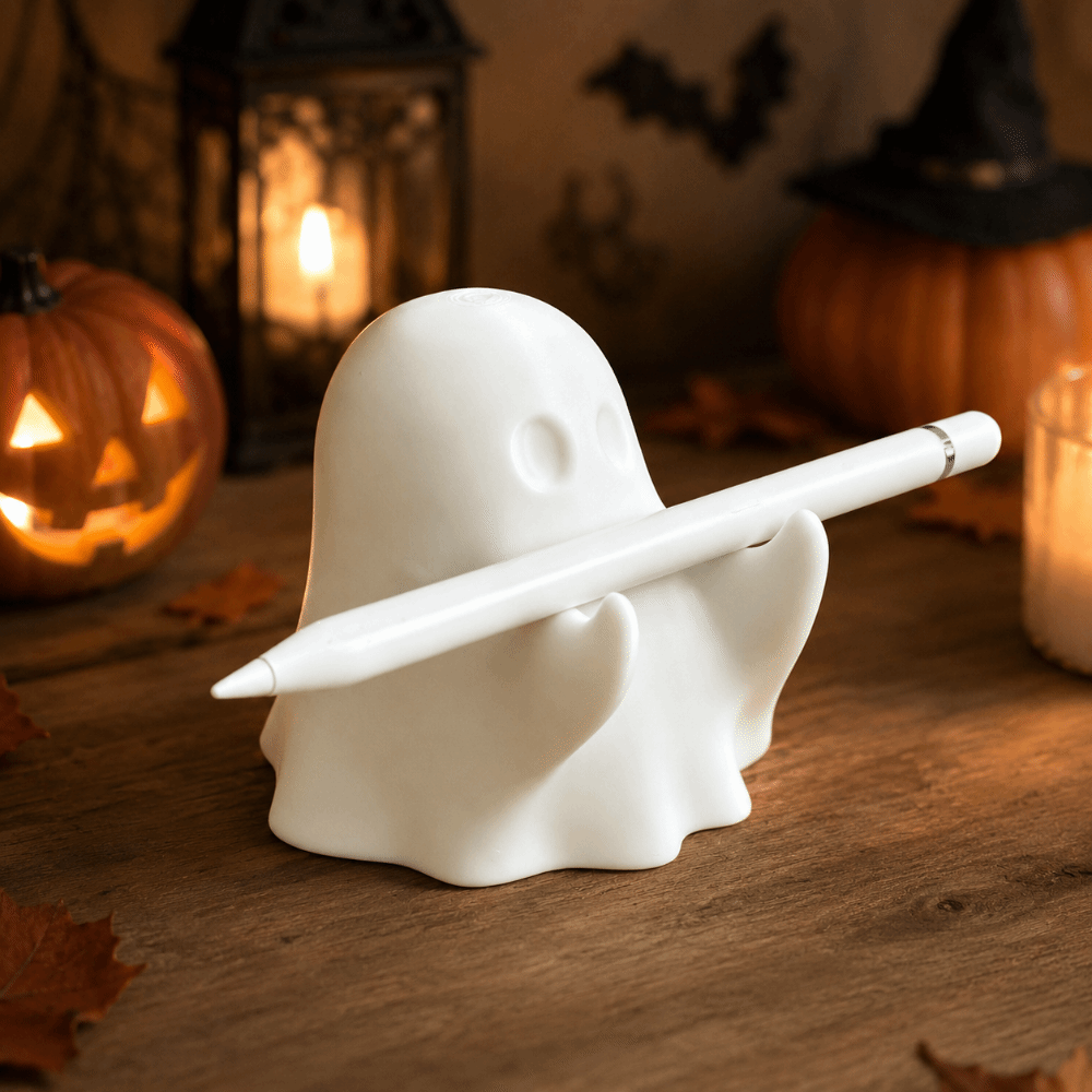 3D Printing Pen - 3D Printed Ghost Pen Holder Cute
