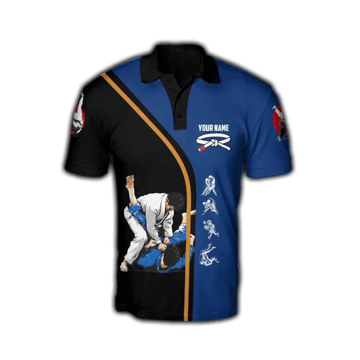 Customized Name Jiu Jitsu 3D A - 3D Printing Name ulasan dan harga