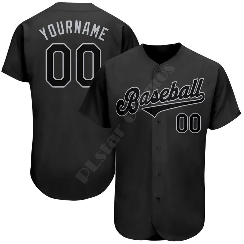 PLstar Cosmos Baseball Jersey  - 3D Printing Name ulasan dan harga
