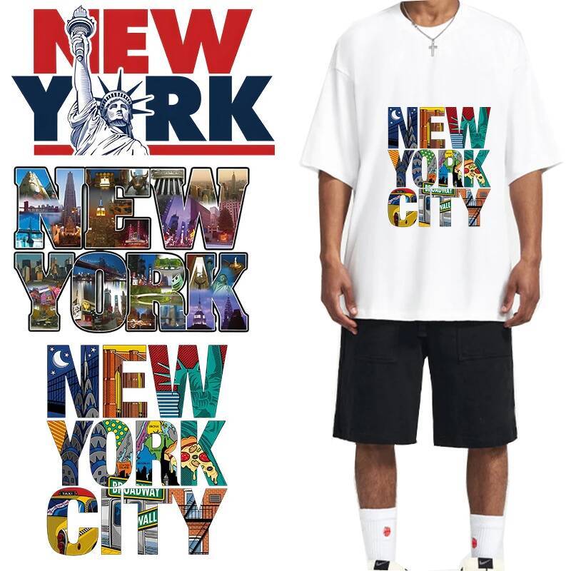 New York Letters DTF Heat Tran - 3D Printing York ulasan dan harga