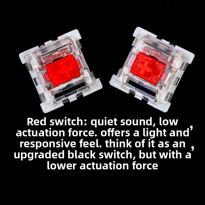 Fun Mechanical Switch Fidget T - 3D Printing Keychain ulasan dan harga