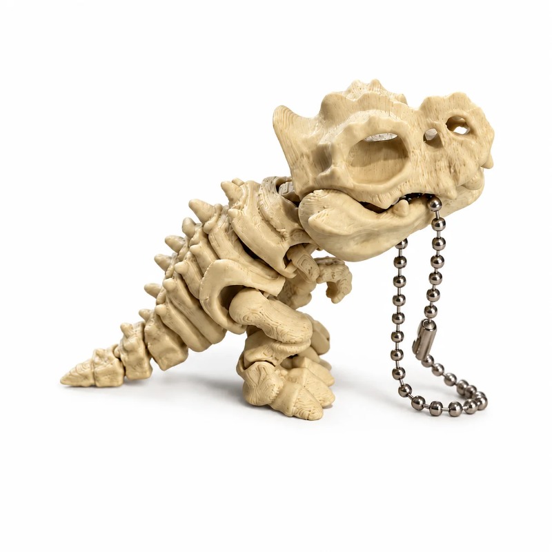New 3D Printed Tyrannosaurus R - 3D Printing Keychain ulasan dan harga
