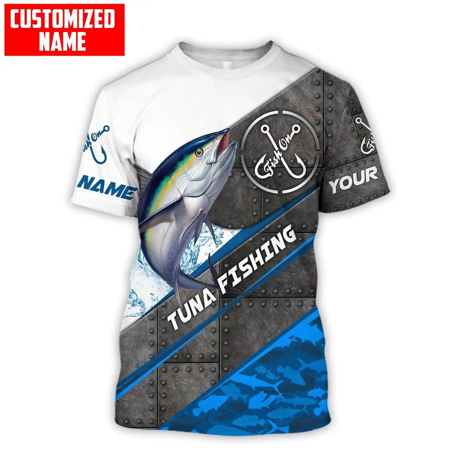 Tuna / Marlin Fishing Custom N - 3D Printing Name ulasan dan harga