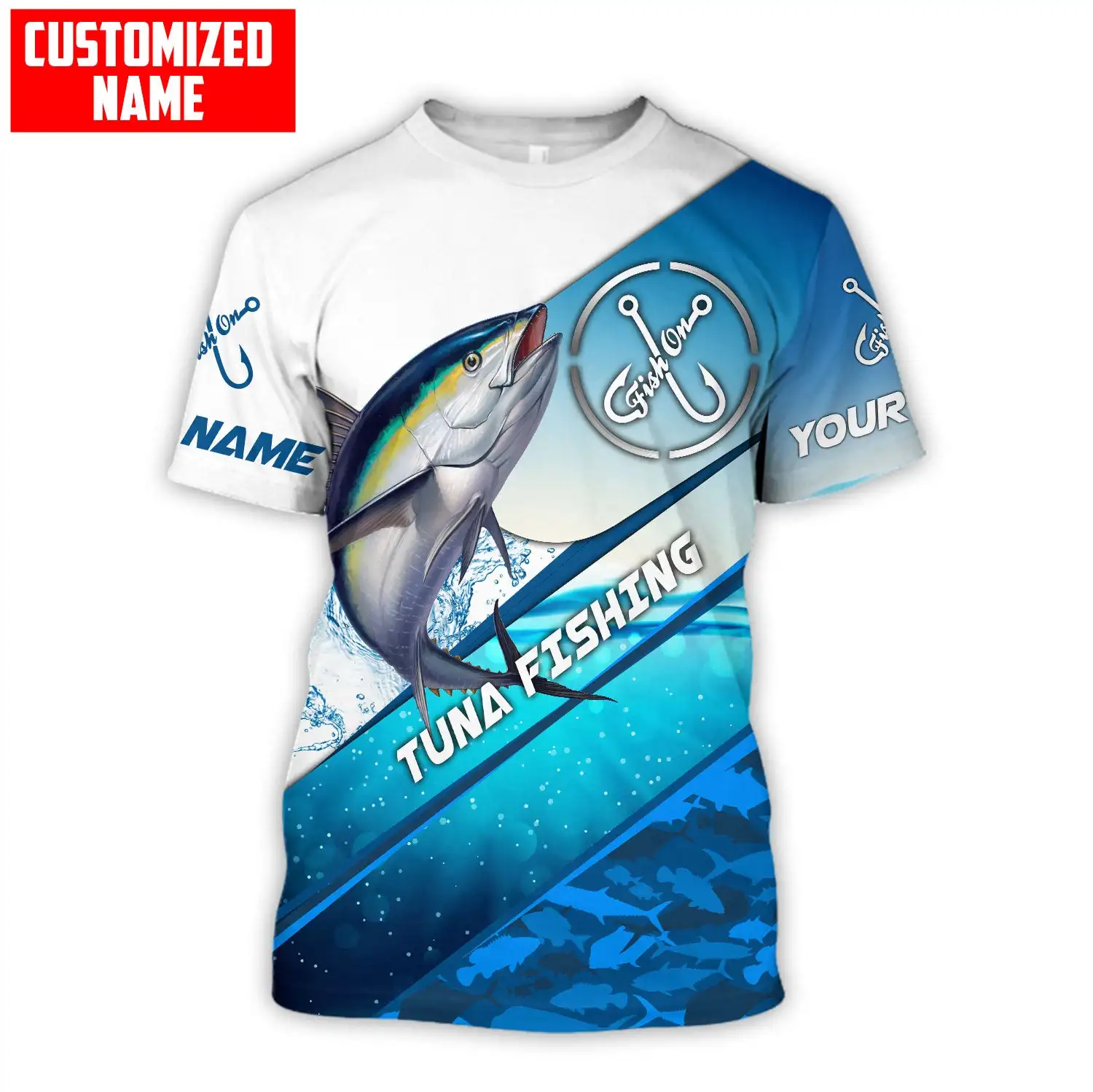 Tuna / Marlin Fishing Custom N - 3D Printing Name ulasan dan harga