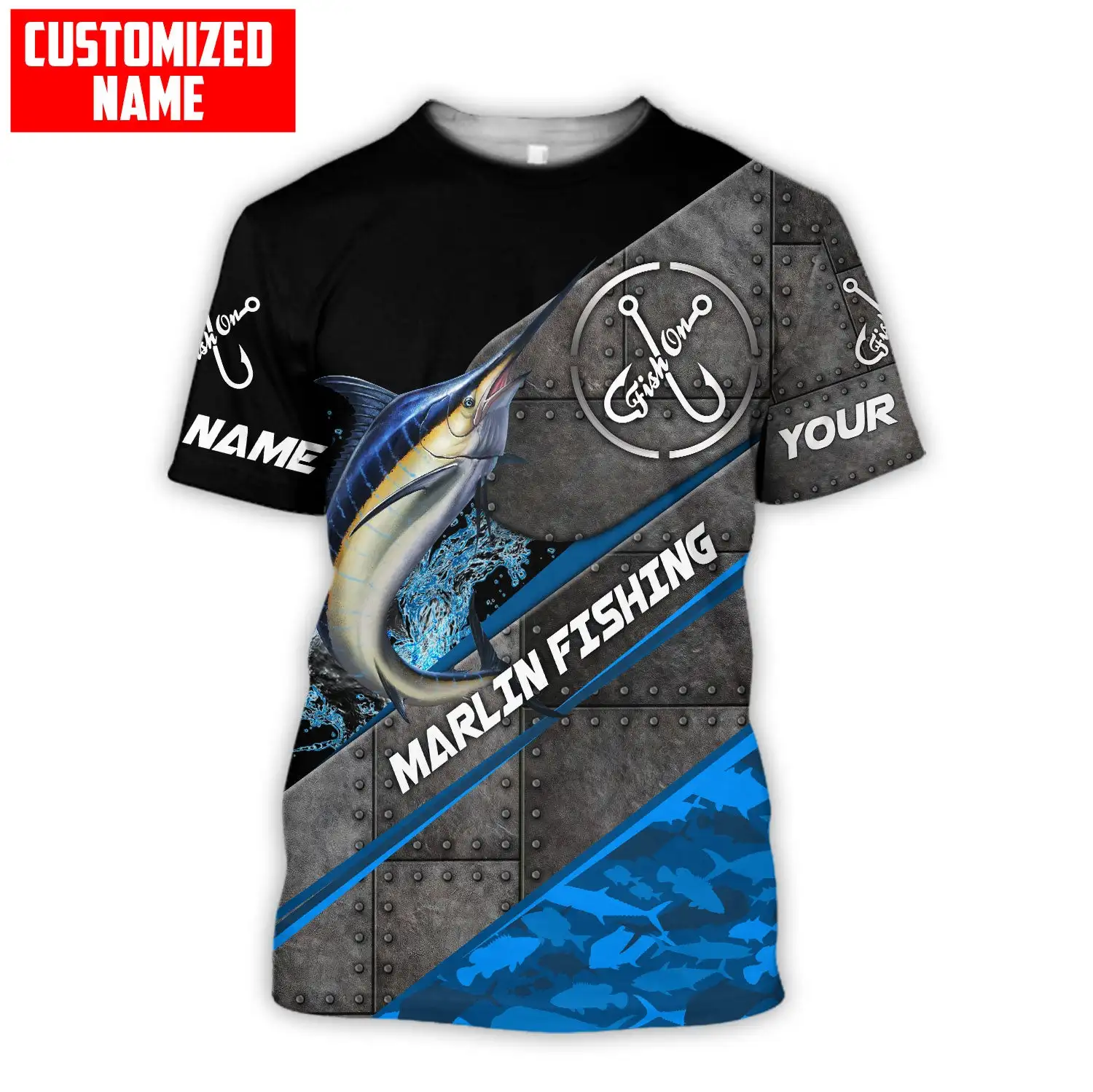 Tuna / Marlin Fishing Custom N - 3D Printing Name ulasan dan harga