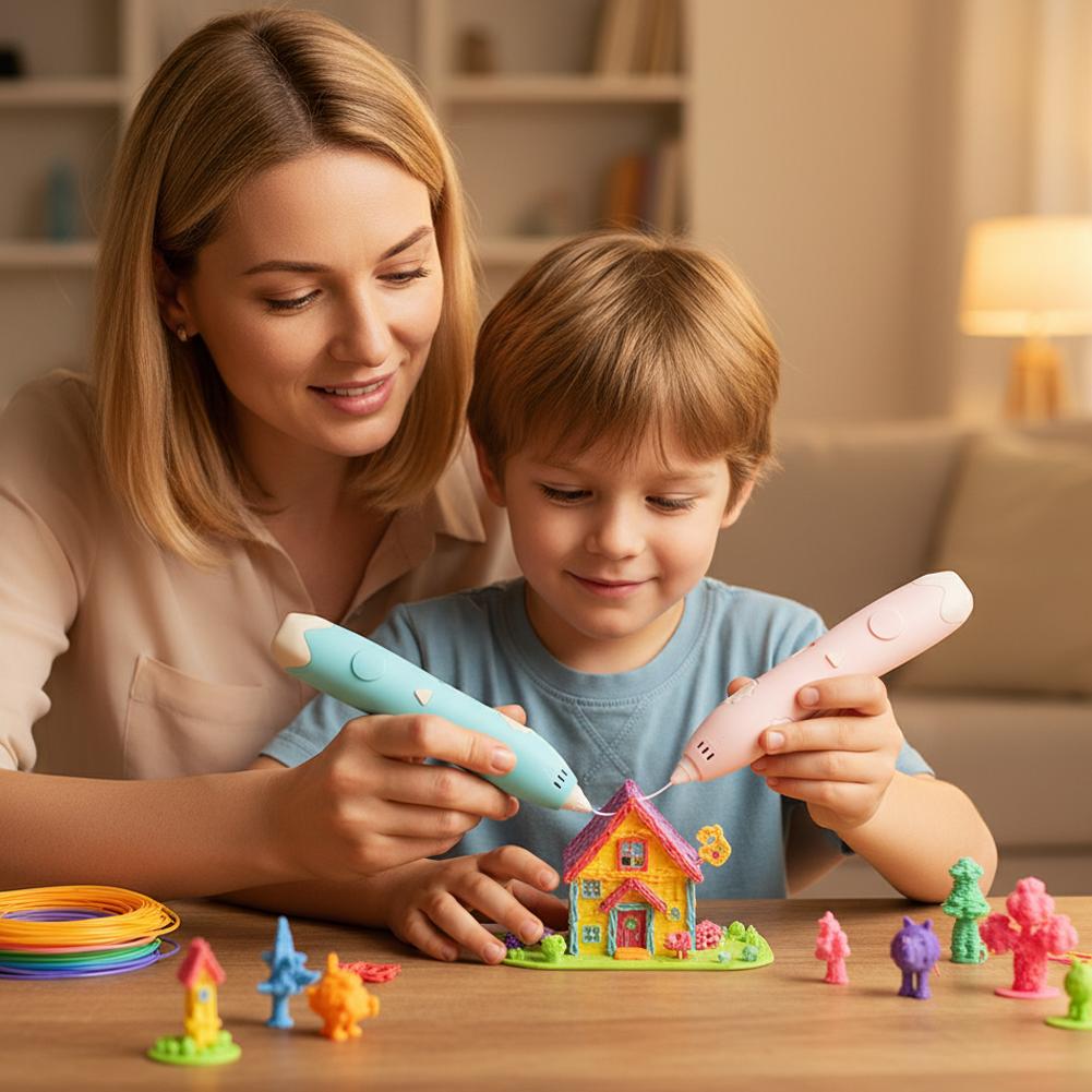 Smart DIY 3D Printing Pen Graf - 3D Printing Pen ulasan dan harga
