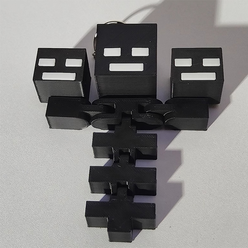 1pcs Creeper [Minecraft] merch - 3D Printing Keychain ulasan dan harga