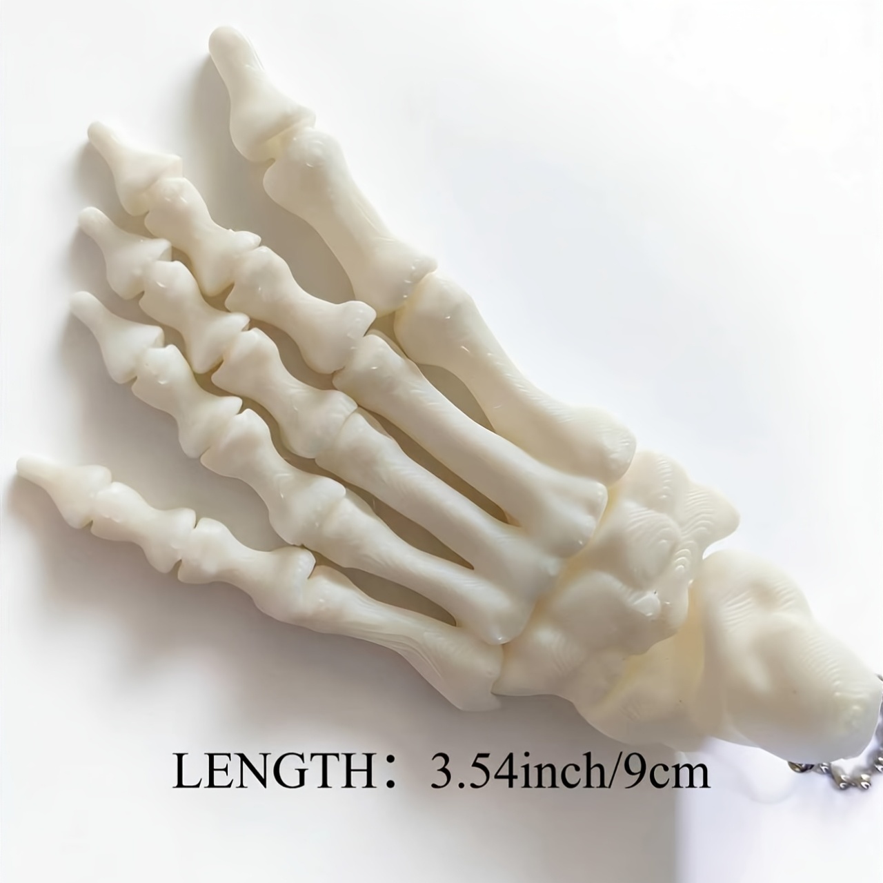 2pcs 3D Printed Skull Feet Han - 3D Printing Keychain ulasan dan harga