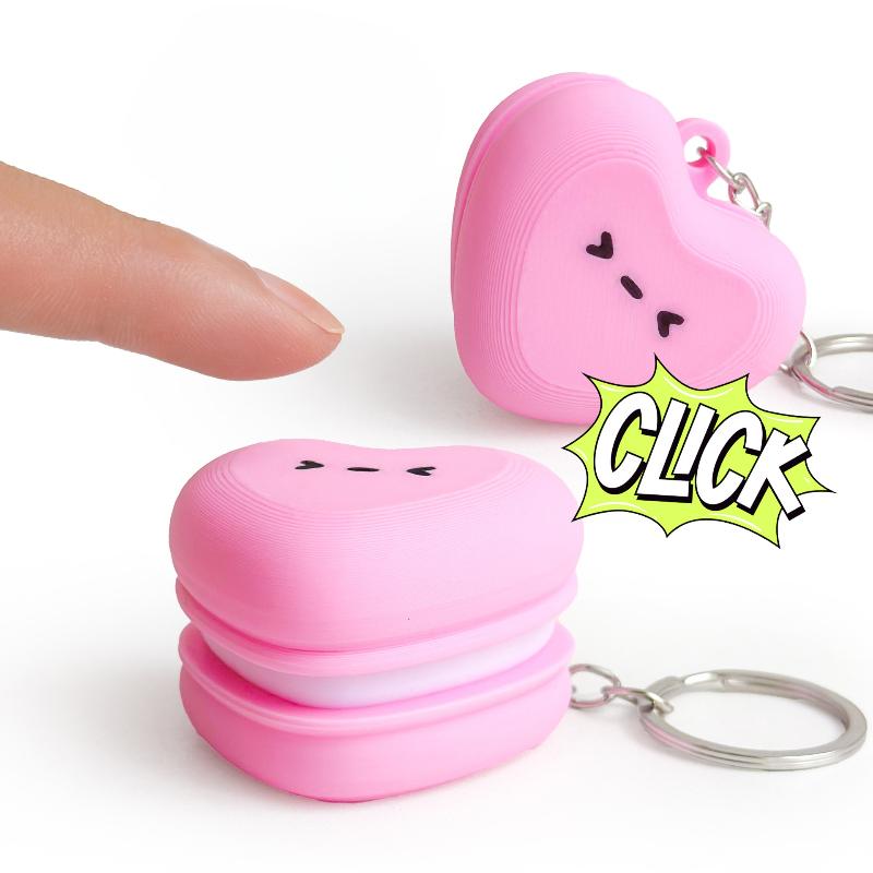 C 3D Printed Foods Clicker Key - 3D Printing Keychain ulasan dan harga