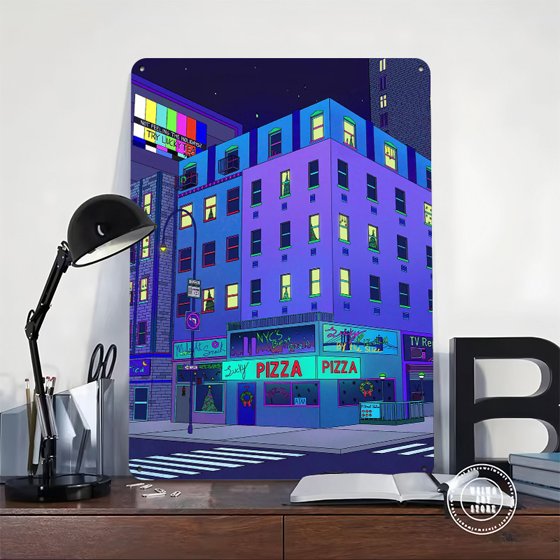 New York City Pizza Shop 3D Te - 3D Printing York ulasan dan harga