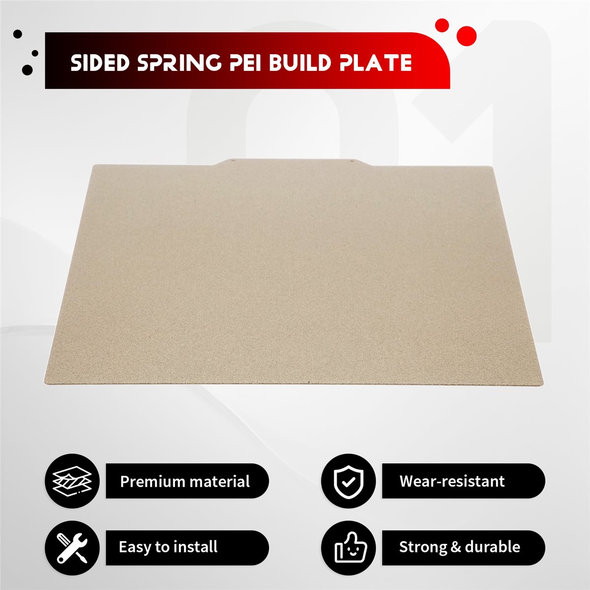 TCE PEI Sheet Build Plate 250x - Pei Sheet ulasan dan harga