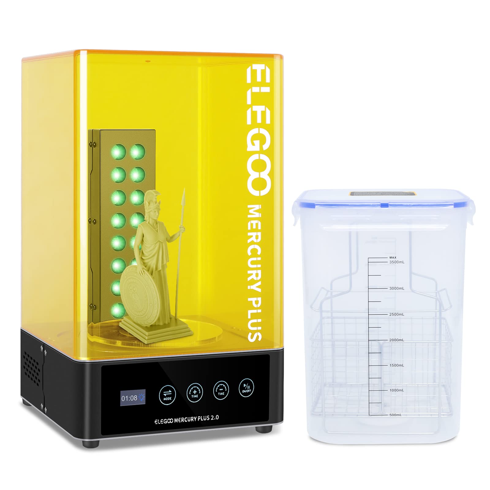 ELEGOO   Plus 2.0 Wash and Cur - 3D Printing Elegoo ulasan dan harga