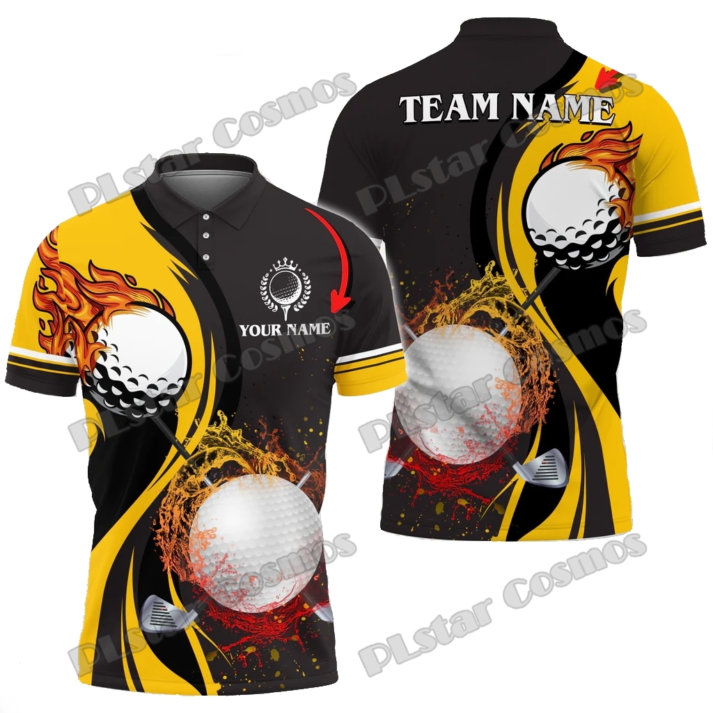 Customized Name Fire Golf Ball - 3D Printing Name ulasan dan harga