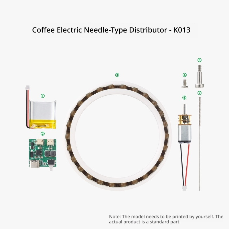 BooKoo Electric Coffee WDT Dis - 3D Printing Metal ulasan dan harga