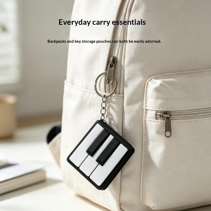 Creative 3D Printed Mini Piano - 3D Printing Keychain ulasan dan harga