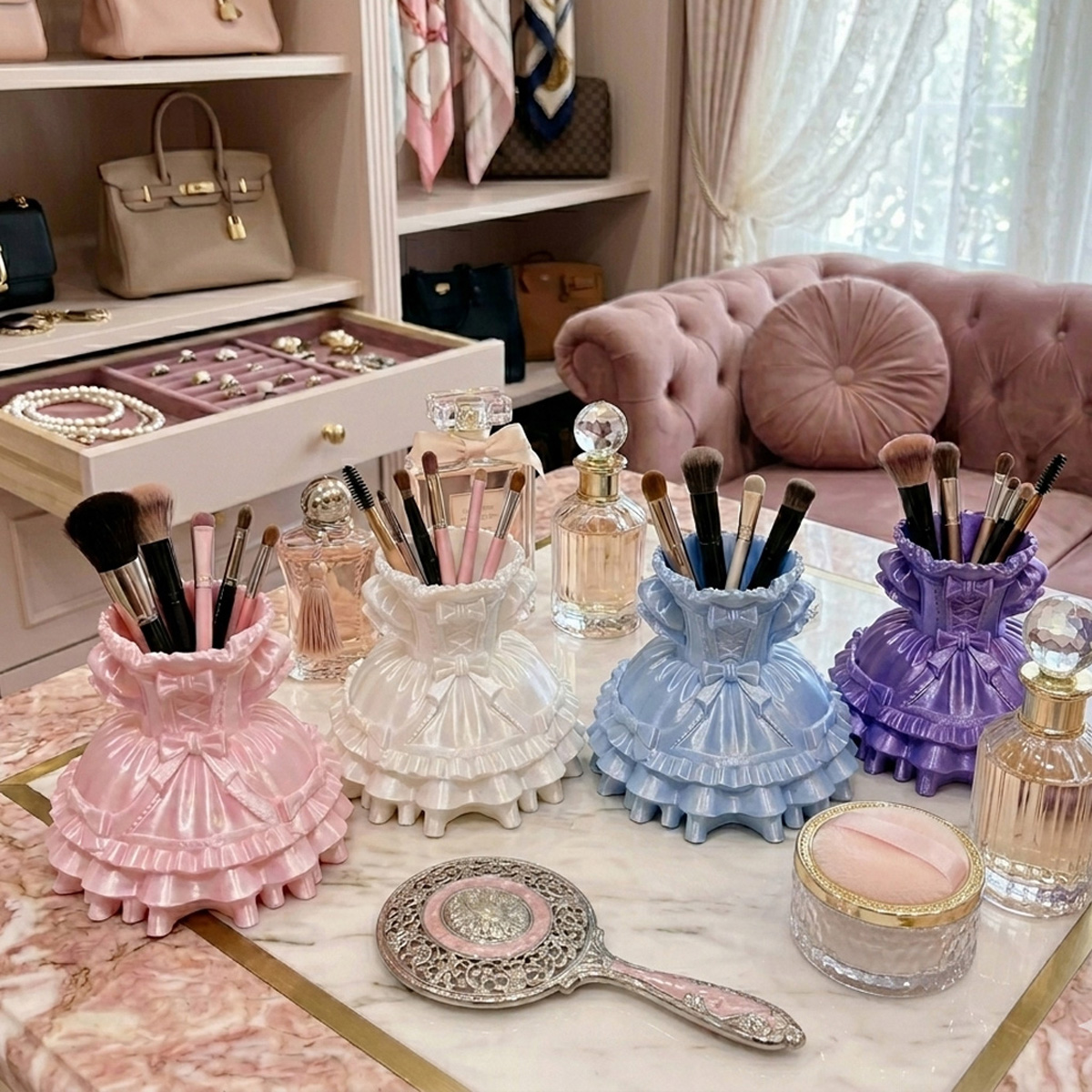 Princess Dress Makeup Brush Ho - 3D Printing Pen ulasan dan harga