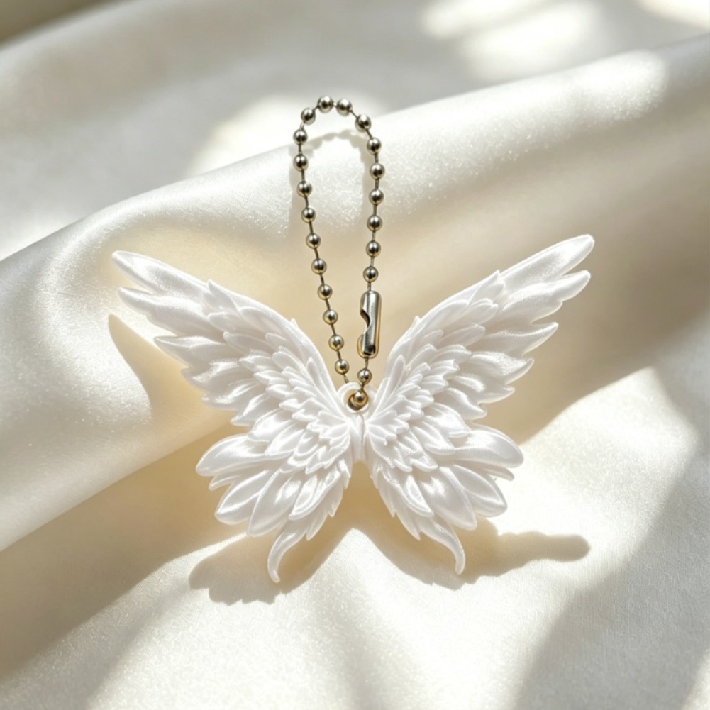 Cute Layered Butterfly Wings K - 3D Printing Keychain ulasan dan harga