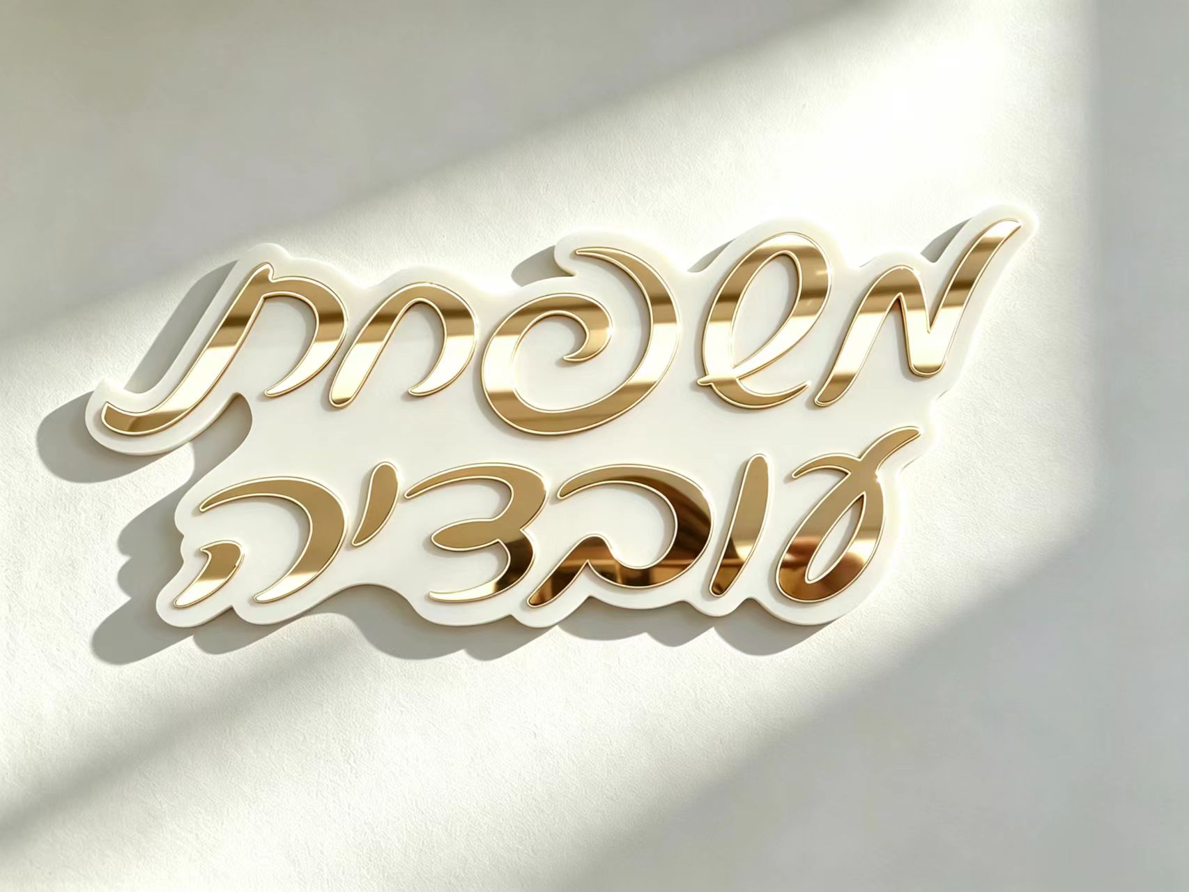 Personalized Hebrew Custom Nam - 3D Printing Name ulasan dan harga